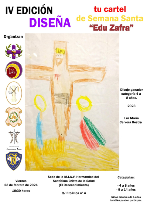 El concurso nazareno de dibujo 'Diseña tu cartel de Semana Santa 
