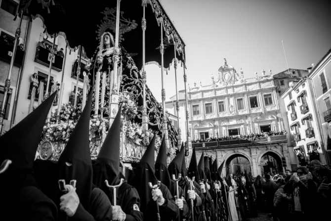 Tu Soledad, nuestra esperanza, así se titula la marcha de estreno que escuchará Ntra. Sra. de la Soledad de San Agustín este Viernes Santo