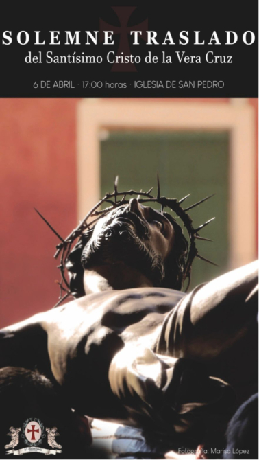 La Vera Cruz celebra este domingo 6 de abril el Solemne Traslado de su Titular de San Pedro a la Catedral