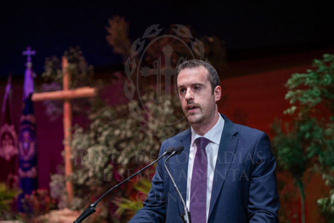 Juan Ignacio Cantero abre la Semana Santa con un Pregón valiente, original y profundamente nazareno