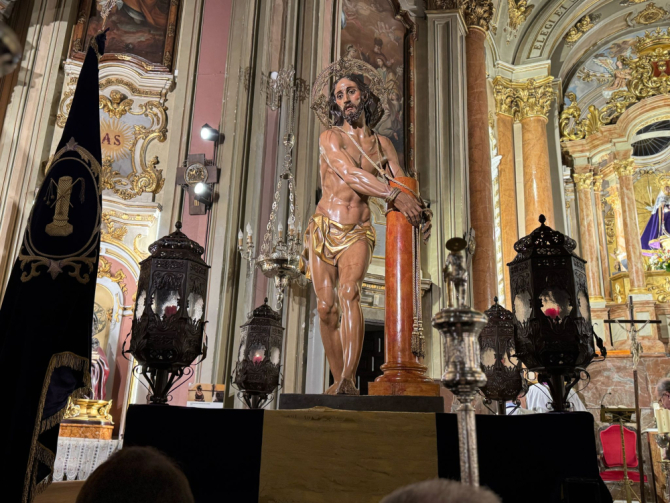 El 'Amarrao' recorrerá este viernes, primero de Cuaresma, las calles de San Antón en su Vía Crucis