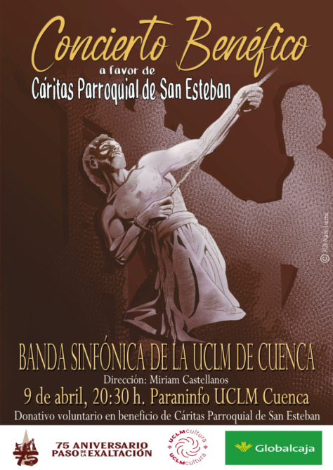La V. H. del Stmo. Cristo del Perdón celebrará el 9 de abril un concierto benéfico dentro de los actos por el 75º Aniversario