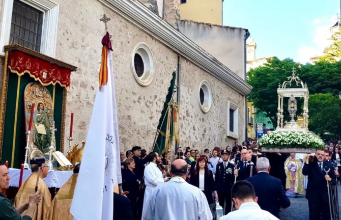 Avanzan los preparativos para la Procesión del Corpus, que se celebrará el próximo 7 de junio a las 19 horas