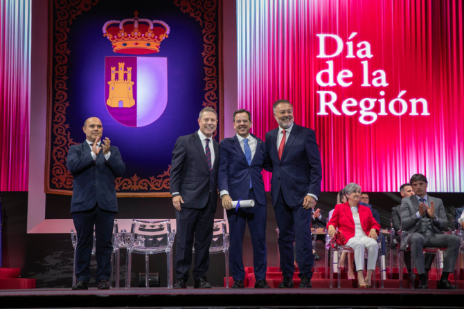 Jorge Sánchez Albendea, Hijo Predilecto de C-LM por impulsar la Semana Santa como motor de cohesión social