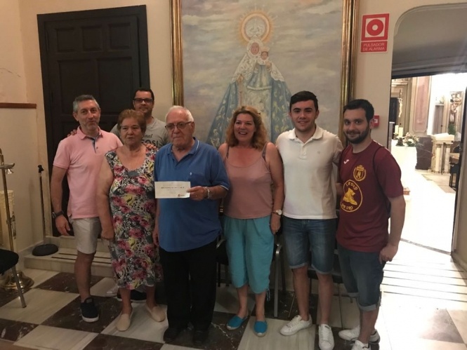 El IV Torneo Nazareno Solidario entrega más de 2.700 euros a varios proyectos asistenciales de la capital