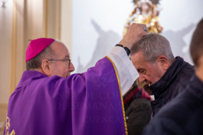 La Misa de imposición de Ceniza marca el comienzo de la Cuaresma conquense