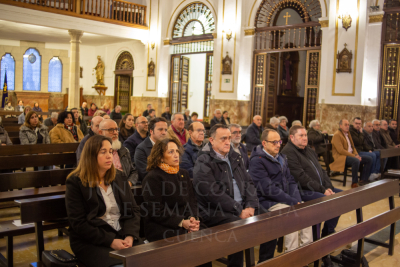 La Junta de Cofradías recuerda a los nazarenos fallecidos en el último año con la tradicional Misa Funeral