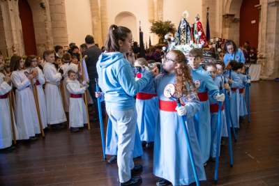 Cuenca disfruta de la Procesión Infantil más multitudinaria de su historia en una radiante mañana de sol