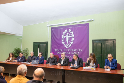 Sánchez Albendea llama a trabajar unidos por 'nuestro gran tesoro: nuestra Semana Santa'