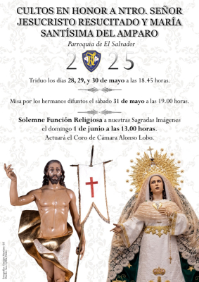 La V. H. de Nuestro Señor Jesucristo Resucitado y María Santísima del ...