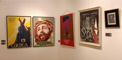 Inaugurada la primera exposición temporal de la nueva etapa del Museo nazareno: 'Carteles de Semana Santa'