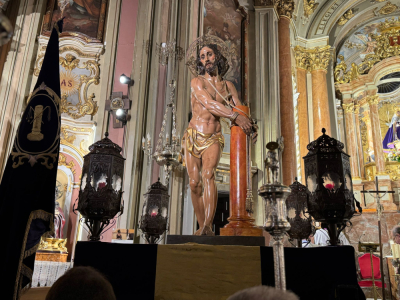 El 'Amarrao' recorrerá este viernes, primero de Cuaresma, las calles de San Antón en su Vía Crucis