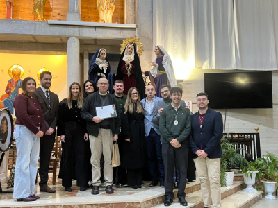 El Rosario Vespertino con Ntra. Sra. de los Dolores trasladará a los nazarenos a la antigua procesión del Sábado Santo