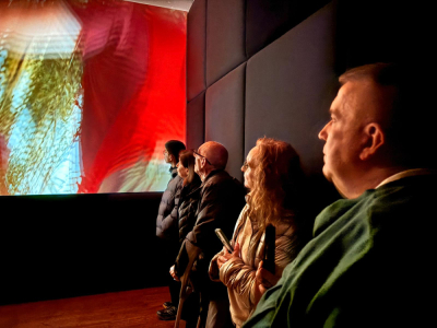 Afiliados de ONCE Cuenca conocen el renovado Museo de Semana Santa