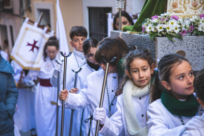La Procesión Infantil recorrerá este sábado las calles del Casco Antiguo con más ilusión y participación que nunca