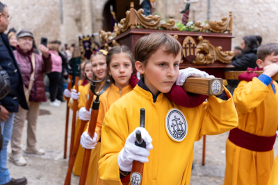 Cerca de mil niños desafían al frío en la Procesión Infantil y auguran un futuro brillante para nuestra Semana Santa