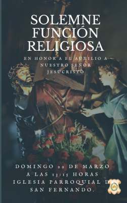 La M. A. V. H. de Ntro. Padre Jesús Nazareno (del Puente) celebra este fin de semana los Cultos en honor al Auxilio