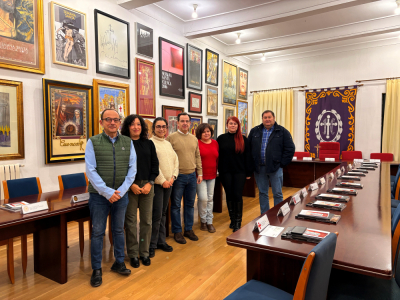 La JdC y la Asociación de la Prensa estrechan lazos para trabajar juntas por la Semana Santa