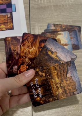 La Asociación Parkinson Cuenca y la Junta de Cofradías lanzan 'Misión Nazarena', un juego terapéutico para acercar la Semana Santa a los mayores