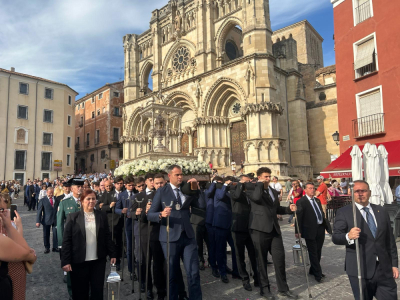 Cuenca demuestra en el Corpus una fe comprometida y sobre la que se puede construir, como pide el Papa León XIV