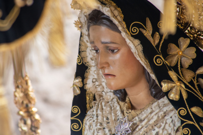 La V. H. de Ntra. Sra. de la Soledad (vulgo de 'San Agustín') celebra del 24 al 28 de septiembre sus solemnes Cultos