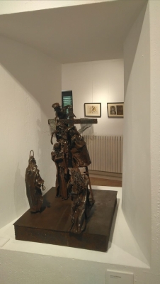 Abierta la muestra 'Cuenca, Arte en la Pasión II', que recoge la visión de 18 artistas sobre la Semana Santa de Cuenca